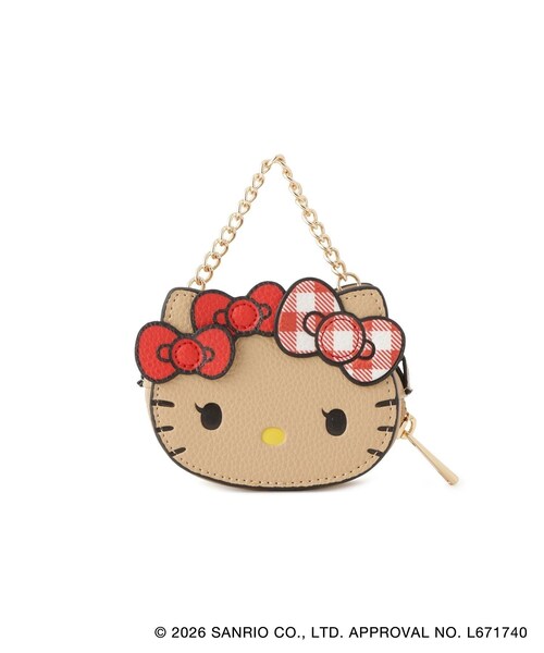 VIS(ビス)の「【HELLO KITTY×VIS】日焼けデザイン ハローキティフェイスポーチチャーム(ポーチ・レディース・ベージュ・F)」の20枚目の写真