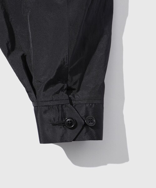 ADAM ET ROPE'（アダムエロペ）の「【blurhms/ブラームス】Poly-Silk Zip Jacket（その他アウター・メンズ・ブラック・2/3/4）」の9枚目の写真