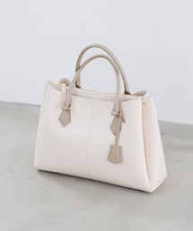 VIS | 【COHINA×VIS】チャーム付き2WAYトートバッグ/A4対応・軽量(トートバッグ)