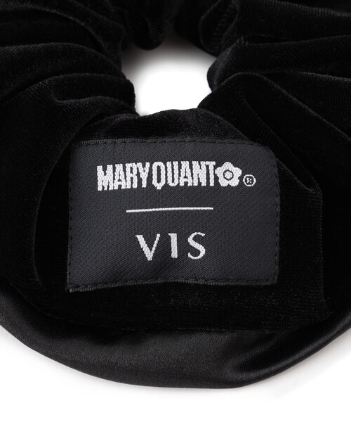 VIS(ビス)の「追加【MARY QUANT×VIS】ベロアボリュームシュシュ(シュシュ・レディース・ブラック/ブラック系/オフホワイト・F)」の18枚目の写真