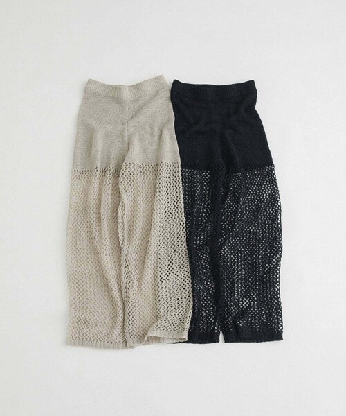 LAATO（ラート）の「tulle mesh knit pants（その他パンツ・レディース・ミスト/インク・FREE）」の8枚目の写真