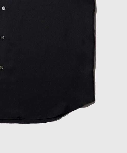 ADAM ET ROPE'（アダムエロペ）の「【BODHI/ボーディ】 VACANCES  WASHABLE MATTE SILK LS SHIRT（シャツ/ブラウス・メンズ・ネイビー・2/3）」の8枚目の写真