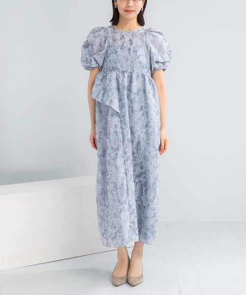 URBAN RESEARCH ROSSO（アーバンリサーチロッソ）の「ANDRESD　JACQUARD DRESS（ワンピース・レディース・L.GRAY/GRAY・M-TALL）」の8枚目の写真