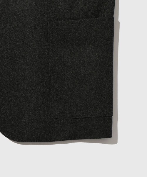 ADAM ET ROPE'(アダムエロペ)の「【ANOTHER OFFICE/アナザーオフィス】Santiago Cashmere Sports Jacket(テーラードジャケット・メンズ・ブラック/チャコール・1/2)」の9枚目の写真