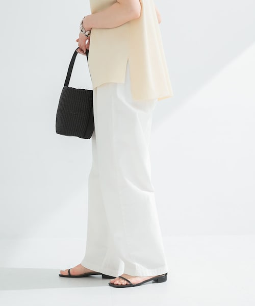 URBAN RESEARCH（アーバンリサーチ）の「『3サイズ展開』チノイージーパンツ（チノパンツ・レディース・BEIGE/OFF・38/40/36）」の6枚目の写真