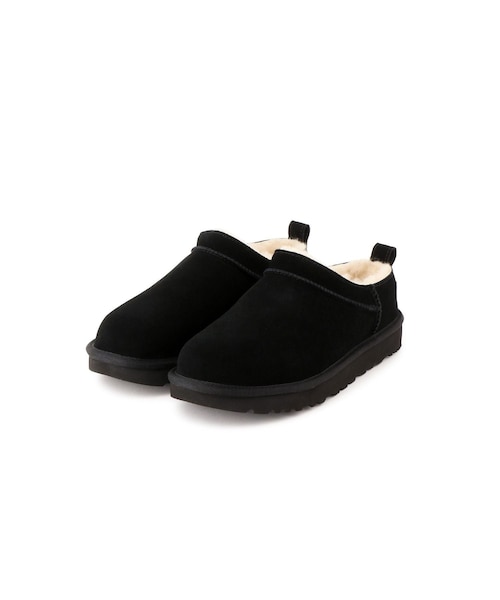 ADAM ET ROPE'（アダムエロペ）の「【UGG(アグ)】W CLASSIC MICRO / クラシックマイクロ（ブーツ・レディース・ブラック/キャメル系・22.0/23.0/24.0/25.0）」の5枚目の写真
