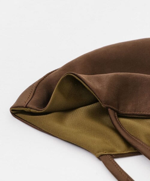 SENSE OF PLACE by URBAN RESEARCH(センスオブプレイスバイアーバンリサーチ)の「ロングストラップサテンマスク(その他・メンズ・BROWN/IVORY/PINK・one)」の10枚目の写真