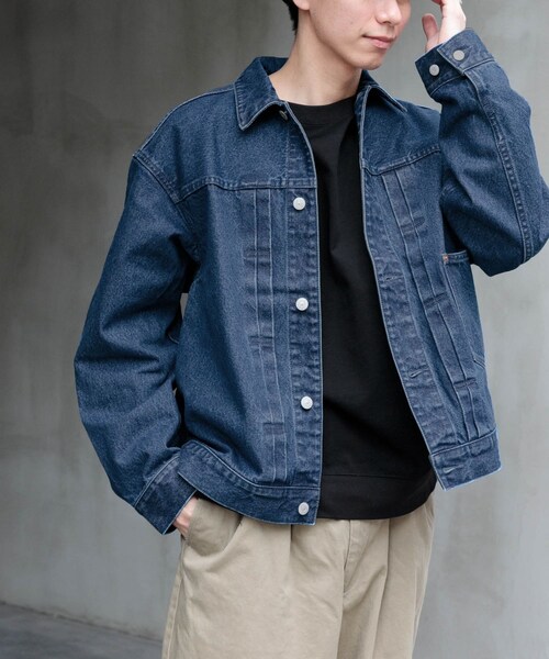 URBAN RESEARCH DOORS（アーバンリサーチドアーズ）の「FORK&SPOON　JFデニムジャケット（デニムジャケット・メンズ・ONEWASH/USED・4/5）」の2枚目の写真