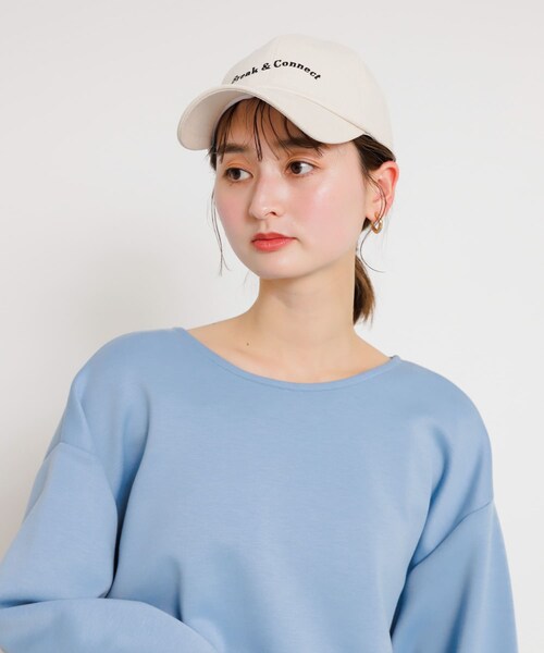 SENSE OF PLACE by URBAN RESEARCH（センスオブプレイスバイアーバンリサーチ）の「ロゴキャップ（キャップ・レディース・NAVY/IVORY・one）」の12枚目の写真