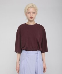 LAATO | shirring over tee(Tシャツ/カットソー)