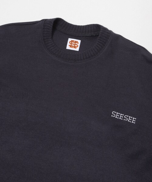 URBAN RESEARCH(アーバンリサーチ)の「SEE SEE CREW KNIT (KNIT SEW)(ニット/セーター・メンズ・BLACK/CHARCOAL/NAVY・M/L/XL/XXL)」の17枚目の写真