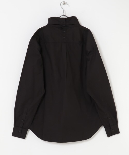 かぐれ（カグレ）の「SEEALL　FENCING SHIRTS（シャツ/ブラウス・レディース・WHITE/BLACK・46）」の18枚目の写真