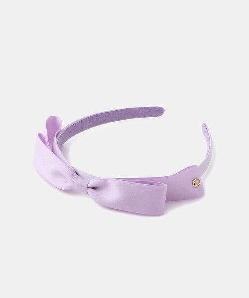 ROPE' PICNIC(ロペピクニック)の「【KIDS/キッズ】リボンカチューシャ(カチューシャ・キッズ・オフホワイト/ネイビー/サックス/ラベンダー系/ピンク・F)」の18枚目の写真