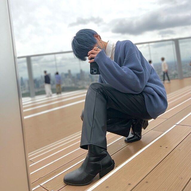 ダブルジップレイヤードラインパンツ HARE（ハレ）の「ダブルZIPレイヤードラインパンツ(HARE)（スラックス