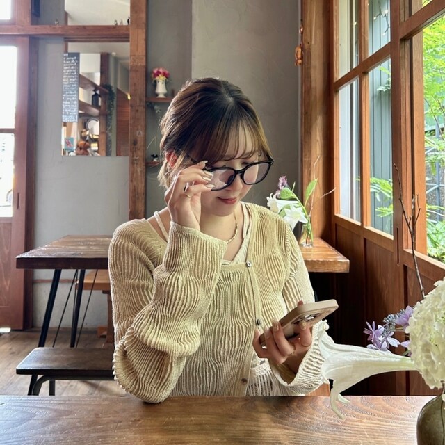 mideal（マイディール）の「spangle knit ensemble / スパンコール