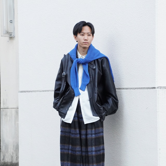 shiki tokyo（シキトウキョウ）の「OVERSIZED SHORT ZIP BLOUSON