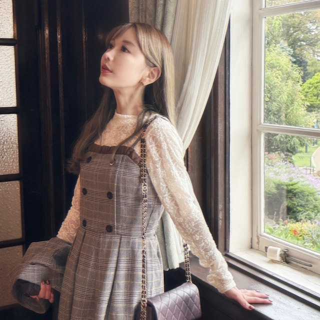 Ameri（アメリ）の「BACK CUTTING LACE COAT（トレンチコート）」 - WEAR