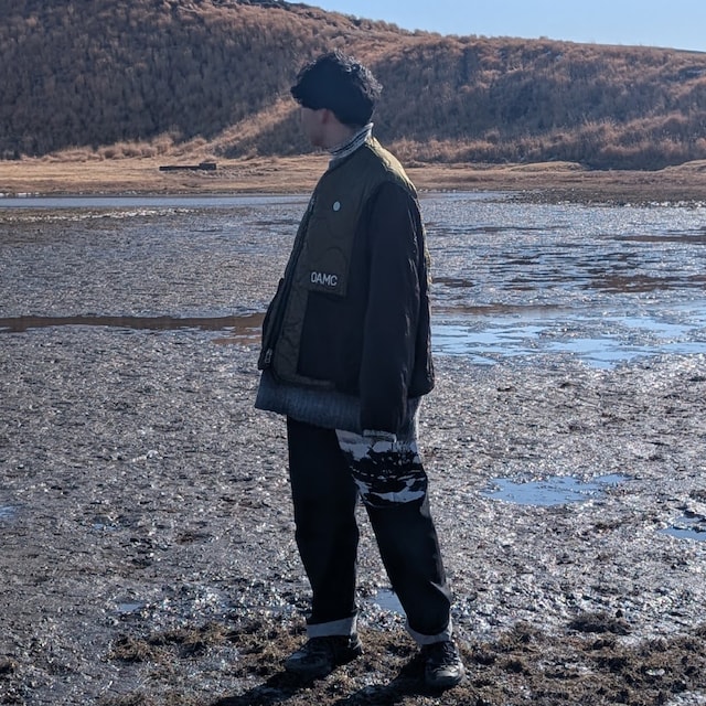 FORSOMEONE（フォーサムワン）の「FORSOMEONE DIA KNIT CARDIGAN