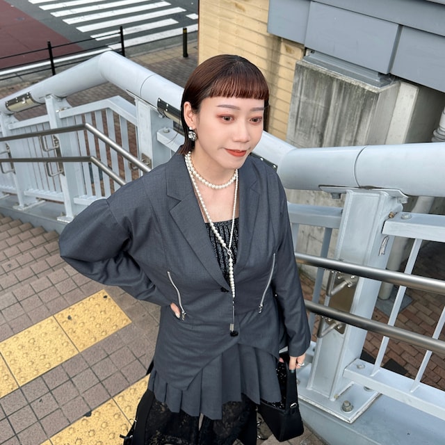 HARE（ハレ）の「【EDGY MODE SET UP対応】フェイクレザーダブル
