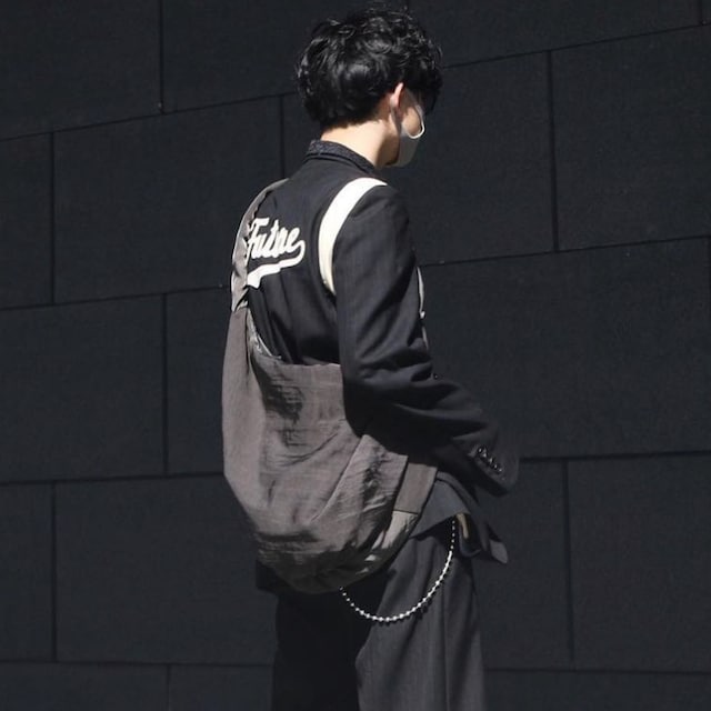 バッグ MASU cake bag mini black bery MASU(エムエーエスユー)のLEATHER CAKE MINI BAG BLACK(バッグ