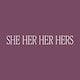 SHE HER HER HERSのアイコン