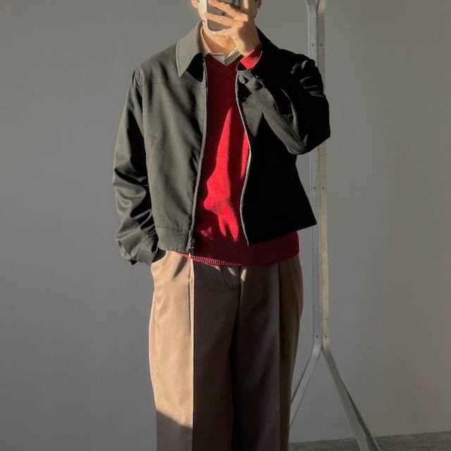 LIDNM（リドム）の「WOOL MILLED REVER BLOUSON（ブルゾン）」 - WEAR