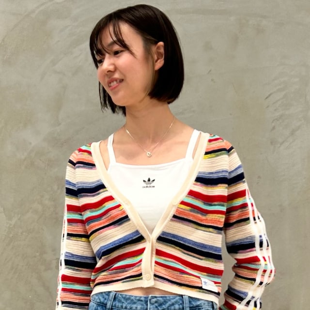 adidas Originals/アディダスオリジナルスピンストライプジャージー adidas originals STRIPE JERSEY（アディダス オリジナルス ピン