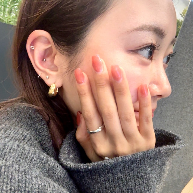 ete（エテ）の「○K10 クレール ラディアルカット リング（リング