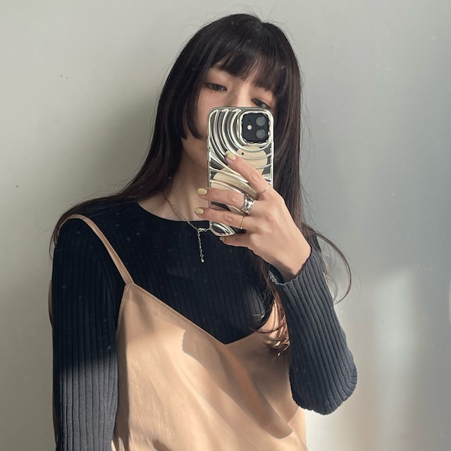 TODAYFUL（トゥデイフル）の「ツイルサテンキャミソールドレス