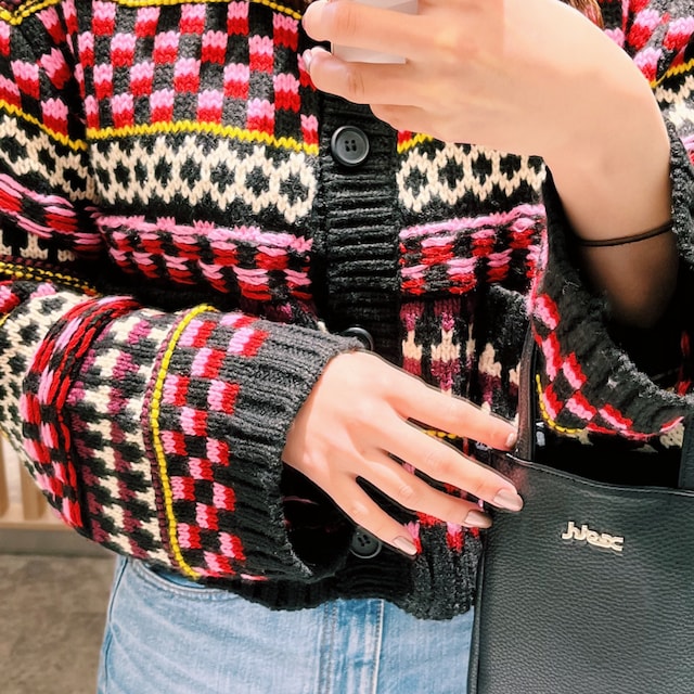 トップス X-girl KEY JACQUARD KNIT X-girl KEY JACQUARD KNIT | KENES - トップス