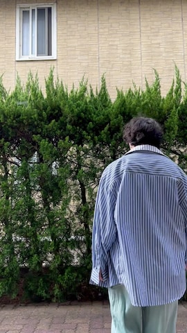 「Adoon plain（アドーンプレーン）のアイテム（トップス）」を使った、SuZuAさん（メンズ・160cm・20代）の秋コーディネート