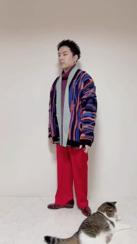 kutirのテーラードジャケットを使ったSuZuAさんのファッション動画