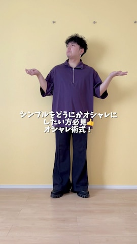 Theater codeの財布/小物を使ったSuZuAさんのファッション動画