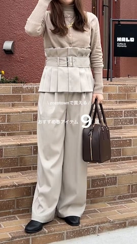 「my twilight（マイトワイライト）のアイテム」を使った、tomokaさん（レディース・157cm）の春コーディネート