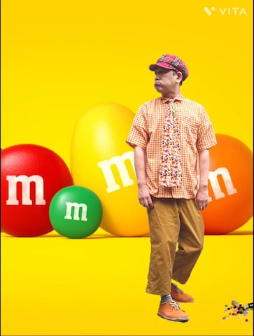 「アイテム（キャスケット、レッド系）」を使った、tamtamtanukiさん（メンズ・166cm）の春コーディネート