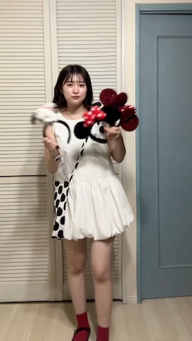 AAA+のアイテムを使ったあ い のさんのファッション動画
