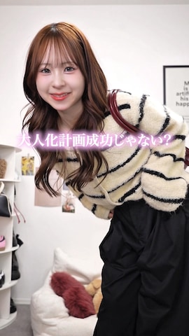 「アイテム（財布/小物、その他）」を使った、りなてぃさん（レディース・150cm）の秋コーディネート