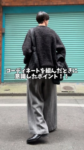 LIDNMのその他パンツを使ったしーさんのファッション動画