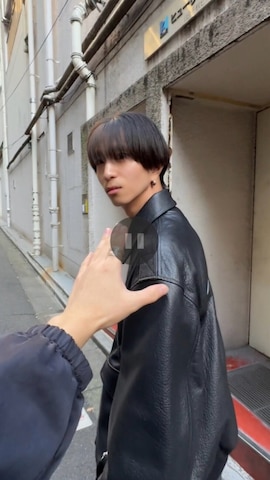 「アイテム（財布）」を使った、しーさん（メンズ・177cm）の冬コーディネート