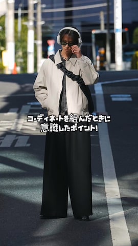 「トラックジャケット」｜しーさん（メンズ・177cm・20代）の春コーディネート