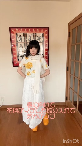「アイテム（スウェットパンツ）」を使った、さらゆにこーんさん（レディース・162cm）の春コーディネート
