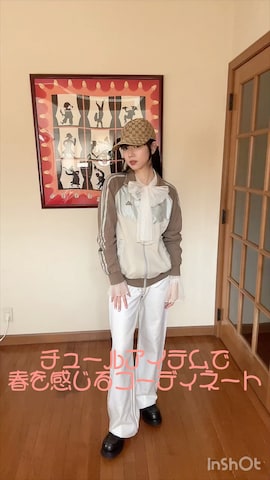 「アイテム（トレンチコート）」を使った、さらゆにこーんさん（レディース・162cm）の春コーディネート