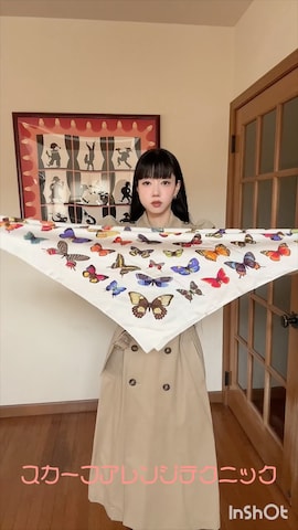 「アイテム（トレンチコート）」を使った、さらゆにこーんさん（レディース・162cm）の春コーディネート
