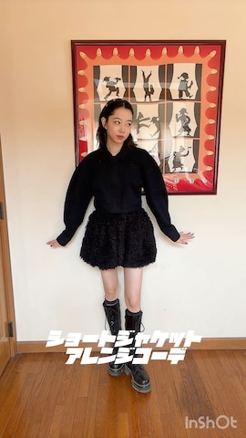 「アイテム（その他アウター）」を使った、さらゆにこーんさん（レディース・162cm）の春コーディネート