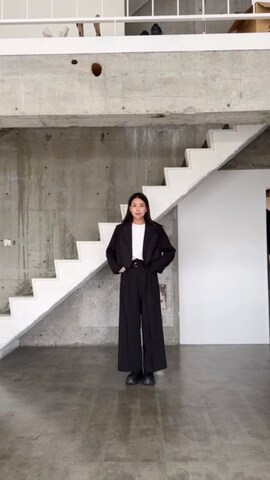 「サイドゴアブーツ」｜古屋美咲さん（レディース・167cm・30代）の秋コーディネート