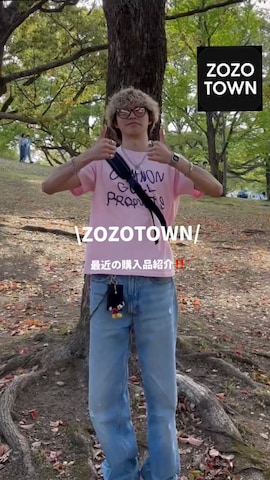 「アイテム（デジタル腕時計）」を使った、Harutoさん（メンズ・180cm）の春コーディネート