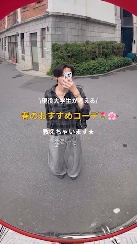 WISH FOR EVERのアイテムを使ったHarutoさんのファッション動画