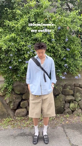 「アイテム（腕時計）」を使った、Harutoさん（メンズ・180cm・10代）の夏コーディネート