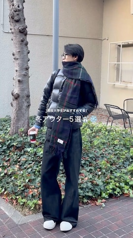 Adoon plainのトップスを使ったHarutoさんのファッション動画