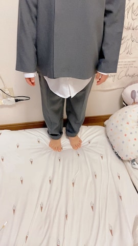 「アイテム（スーツセット）」を使った、𝐾𝑎𝑛𝑎𝑚𝑖さん（レディース・158cm）の冬コーディネート